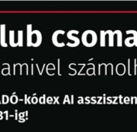 Megújult ADÓklub csomagok: több online tartalom, teszten az AI asszisztens (x)