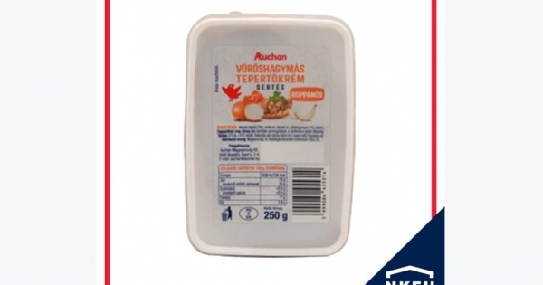 Az Auchan visszahívta a vöröshagymás sertés tepertőkrémjét szalmonella miatt