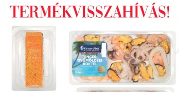 Baktériumfertőzés miatt hív vissza lazacot és tenger gyümölcseit a Spar