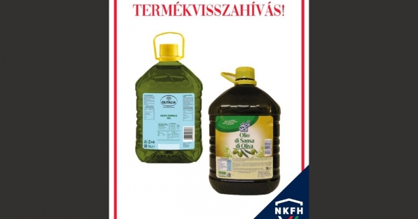 Ásványolajjal szennyezett olasz olívaolajat hívtak vissza
