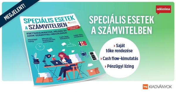 Megjelent! Speciális esetek a számvitelben