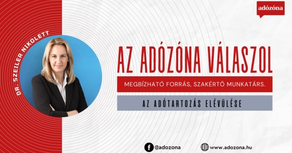 Az Adózóna válaszol: az adótartozás elévülése
