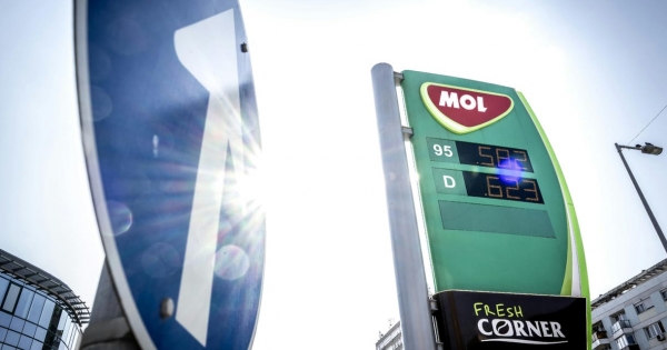 45 forintot emelt a Mol a nem védett gázolajáron