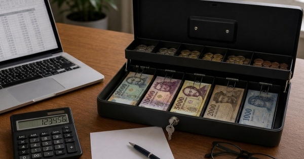 Házipénztár: szabályos-e, ha a könyvelőprogram által generált bizonylatszámok nem egészen követik az időrendet?