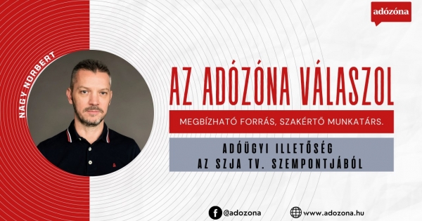 Az Adózóna válaszol: adóügyi illetőség az Szja tv. szempontjából