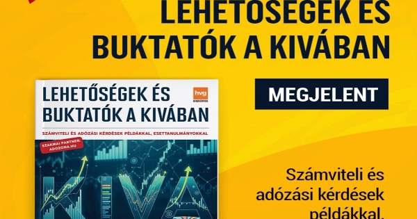 Megjelent! Lehetőségek és buktatók a kivában – számviteli és adózási kérdések példákkal, esettanulmányokkal című kiadványunk