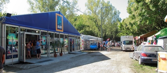 Harmadával nagyobb lesz idén az ALDI üzlete a Szigeten