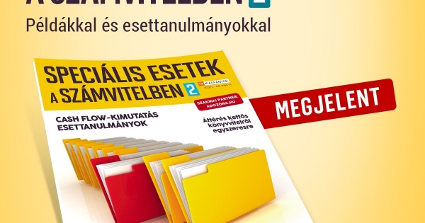 Megjelent! Speciális kérdések a számvitelben 2.