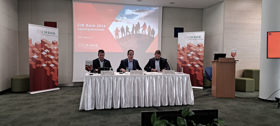 Magas, hullámzó inflációra és visszafogott gazdasági növekedésre számít idén a CIB Bank
