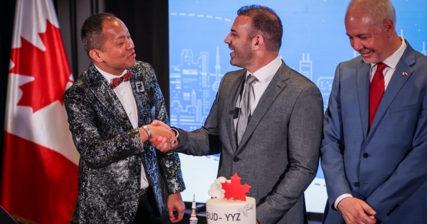 Elindult a Budapest-Toronto közvetlen repülőjárat