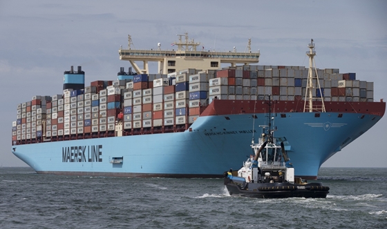 A Maersk globális szállítási fennakadásokra figyelmeztet