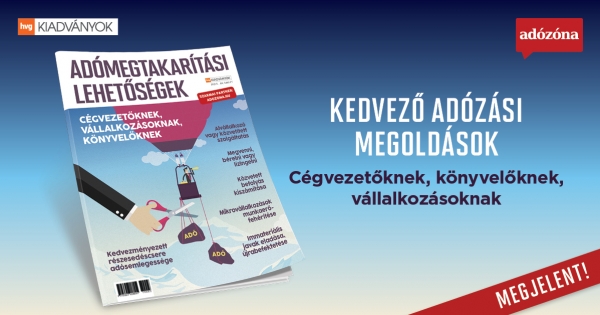 Megjelent! Adómegtakarítási lehetőségek kiadvány