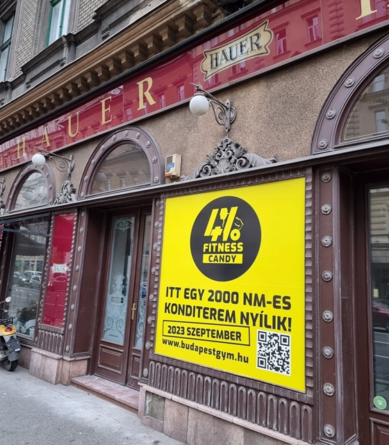 A Hauer helyén fitneszterem nyílik, egy kínai étterem lett volna a másik opció