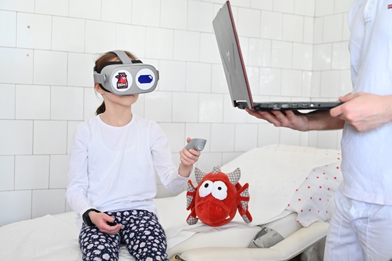 Virtuális valósággal a tartósan beteg gyerekek gyógyulásáért