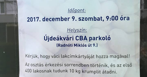 Ingyen krumpli, ingyen ebéd: mikor, kinek kell adót fizetni?