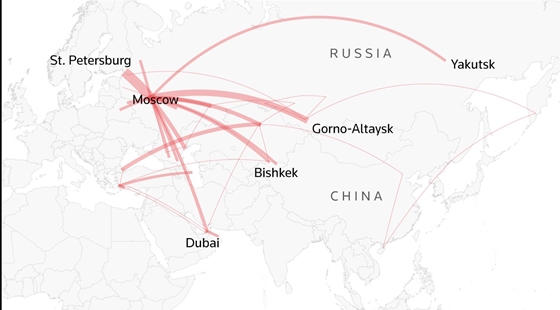 Az oligarchák magánrepkedései plasztikusan mutatják meg, hova záródtak be az oroszok az Ukrajna elleni háborújuk miatt