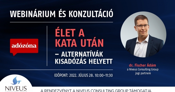 Élet a kata után – alternatívák kisadózás helyett