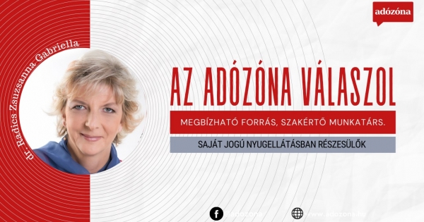 Az Adózóna válaszol: saját jogú nyugellátásban részesülők