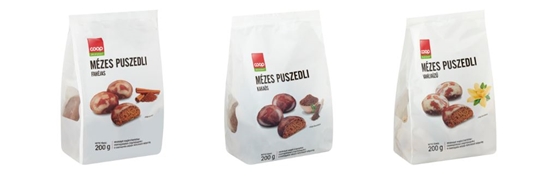 Fahéjas, kakaós és vaníliás ízű mézes puszedlit hívott vissza a Coop